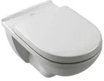 VB Tiefsp&uuml;l-WC O.novo 360x560x350mm Oval wandh&auml;ngend Abgang waagerecht Wei&szlig;