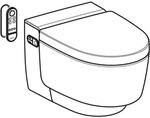 Geberit AquaClean Mera Comfort WC-Komplettanlage UP WWC glanzverchromt