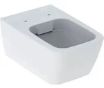 Geberit iCon Square Wand-WC Tiefsp&uuml;ler geschlossene Form, Rimfree, wei&szlig;