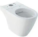 Geberit iCon Stand-WC f&uuml;r AP-SPK aufgesetzt Tiefsp&uuml;ler, Rimfree, Abg.multi, wei&szlig;