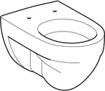 Geberit Renova Wand-WC Flachsp&uuml;ler wei&szlig;