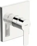Hansa EHM FM-Set f. Brausebatt. HANSALIGNA 8387 Ros. eckig chr