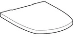 Geberit Vitelle WC-Sitz, wei&szlig; Scharniere Edelstahl
