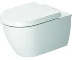 DU WC-Sitz ohne SoftClose Scharniere edelstahl, wei&szlig;