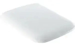 Geberit iCon Square WC-Sitz, wei&szlig; mit Absenkautomatik