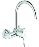 GROHE EH-SPT-Batterie Concetto 32667_1 Wandmontage chrom
