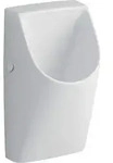 Geberit Renova Plan Urinal wasserlos Abgang nach hinten, wei&szlig;, KeraTect