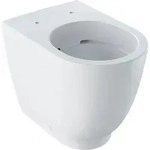 Geberit Acanto Stand-WC Tiefsp&uuml;ler, erh&ouml;ht geschlossene Form Rimfree, wei&szlig;