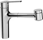 Hansa EHM K&uuml;chenarm. HANSARONDA 0338 2-strahlig Ausld. 200 mm DN15 chr