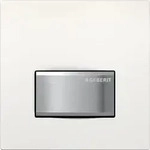 Geberit Typ 50 UR-Strg. mit pneum. Sp-Ausl. Square, wei&szlig;