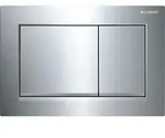 Geberit Omega20 (ex Omega30) BetPl., 2-M-Sp. Square, hgl.verchr /mattverchr.