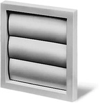 HELIOS Verschlussklappe VK160, 150/160 mm weiss