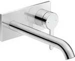 DU C.1 Einhebel-Waschtischmischer, UP Ausl.225mm,ohne Zugstange, Chrom HG