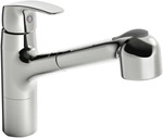 Hansa EHM K&uuml;chenarm. HANSAPINTO 4518 2-strahlig Ausld. 231 mm DN15 chr