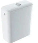 Geberit iCon Sq. AP-SPK aufges., 2-Mengen-Sp. Wasseranschluss seitlich, wei&szlig;