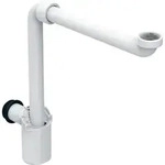 Geberit Tauchr.Ger-Vers. f&uuml;r WB, Abg. horiz. Raumsparmodell, d32, G 1 1/4, wei&szlig;-...