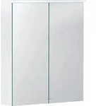 Geberit Option Basic Spiegelschrank m. Beleuchtung 2 T&uuml;ren 55x67,7x18cm wei&szlig;