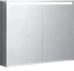 Geberit Option Spiegelschrank mit Beleuchtung zwei T&uuml;ren, 90x70x15cm