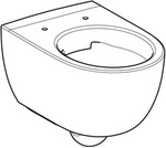 Geberit Renova Comfort WWC Tiefsp&uuml;ler, erh&ouml;ht geschlossene Form, Rimfree,...
