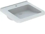 Geberit Renova Comfort Square WT barrierefrei 55x52,5cm, m. Hl., o. &Uuml;l., wei&szlig;