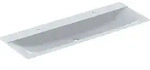Geberit Xeno2 M&ouml;belwaschtisch, 140x48cm zwei Hl., o. &Uuml;l., wei&szlig;-alpin