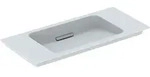 Geberit ONE MWT, 90x40cm, CleanDrain v.Ausld. o.Hl., &Uuml;l. verd., wei&szlig;...