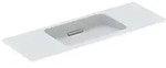 Geberit ONE WT, 120x40cm, CleanDrain v.Ausld. o.Hl., &Uuml;l.verd. wei&szlig; Tect...
