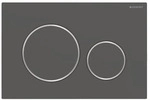 Geberit Sigma20 BetPl., f&uuml;r 2-Mengen-Sp&uuml;lung Round, swm lackiert, Etc/ hgl.verch...