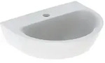 Geberit Renova Handwaschbecken, 45x36cm m. Hl., o.. &Uuml;l., wei&szlig;