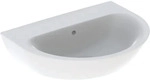 Geberit Renova Waschtisch, 65x50cm o. Hl., m. &Uuml;l., wei&szlig;, KeraTect