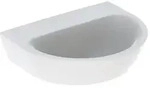 Geberit Renova Handwaschbecken, 45x36cm o. Hl., o. &Uuml;l., wei&szlig;, KeraTect