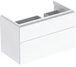 Geberit Xeno2 Unterschrank f. WT m. Ablg. li m. 2 Schubl., 88x53x46,2cm, wei&szlig;