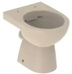 Geberit Renova Stand-WC Tiefsp&uuml;ler, Abg.horiz teilgeschl. Form, Rimfree, bahamab...