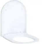 Geberit Acanto WC-Sitz mit Absenkautomatik Quick Release, antibakteriell, wei&szlig;