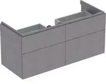 Geberit Xeno2 Unterschrank f. WT m. B:120cm m. 4 Schubl., 117,4x53x46,2cm, scul....
