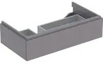 Geberit Xeno2 Unterschrank f. WT m. Ablg. re m .1 Schubl., 88x22x46,2cm, scultur...
