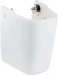 Geberit Renova Compact Halbs&auml;ule, wei&szlig; KeraTect