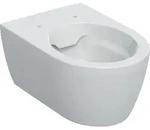 Geberit iCon Wand-WC Tiefsp&uuml;ler, Rimfree geschl. Form, T:53cm, wei&szlig;, KeraTect