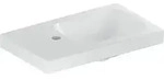 Geberit iCon Light Handwaschbecken 53x31cm Ablg./Hl. li, o. &Uuml;l., wei&szlig;,...