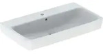 Geberit Renova Plan Waschtisch, 85x48cm m. Hl., m. &Uuml;l., wei&szlig;, KeraTect