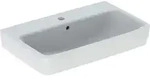 Geberit Renova Compact Waschtisch, 65x40cm m. Hl., m. &Uuml;l., wei&szlig;