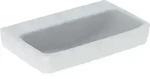 Geberit Renova Compact Waschtisch, 65x40cm o. Hl., o. &Uuml;l., wei&szlig;, KeraTect