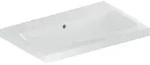 Geberit iCon Light Waschtisch 75x48cm ohne Hahnloch, mit &Uuml;berlauf, wei&szlig;