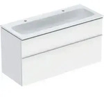 Geberit iCon Set MWT m. US, 2 Schubl. 120x63x48cm, wei&szlig; matt/KeraTect