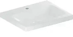 Geberit iCon Light Waschtisch 60x48cm mit Hahnloch, ohne &Uuml;berlauf, wei&szlig;