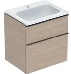 Geberit iCon Set MWT m. US, 2 Schubl. 60x63x48cm, Eiche/Griff lava