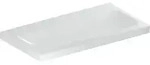 Geberit iCon Light Waschtisch 90x48cm ohne Hahnloch, ohne &Uuml;berlauf, wei&szlig;
