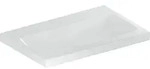 Geberit iCon Light Waschtisch 75x48cm ohne Hahnloch, ohne &Uuml;berlauf, wei&szlig;