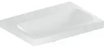 Geberit iCon Light WT 60x42cm, verk. Ausld. ohne Hahnloch, ohne &Uuml;berlauf, wei&szlig;
