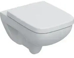 Geberit Renova Plan Set Wand-WC mit WC-Sitz Tiefsp&uuml;ler, T:54cm, wei&szlig;